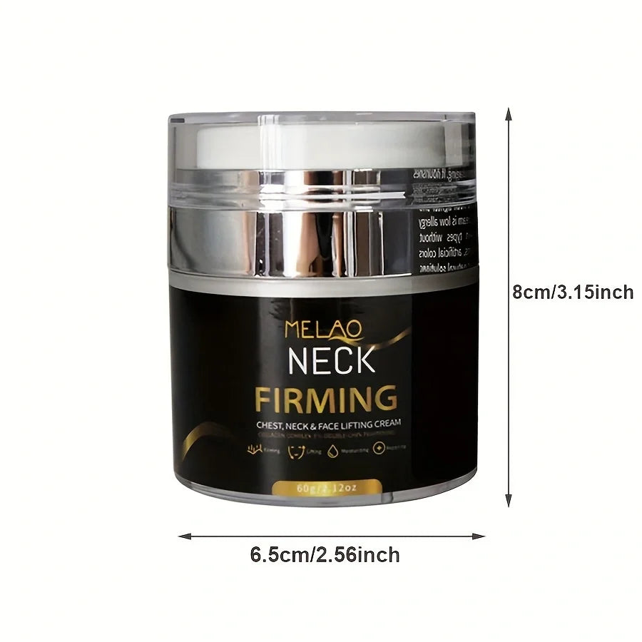 Revitalize & Firm: MELAO Neck Firming Cream with Retinol, Collagen Peptides & Hyaluronic Acid – Day & Night Hydrating Face Moisturizer